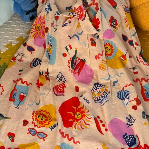 Colorful Patterned cotton skirt - Picture 5 of 8